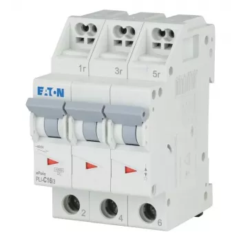 Eaton PLI-C16/3 automatski osigurač tip C 16A 3-polni 101321