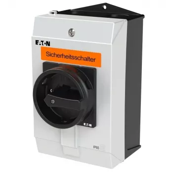 Eaton P1-25/I2-SI/HI11-SW sigurnosni okretni prekidač, 3-polni, crno/bijeli 207311