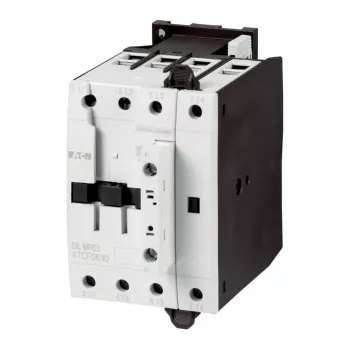 Eaton DILMP63 snažni kontaktor, 3-polni, 63 A, 230 V AC 50 Hz / 240 V AC 60 Hz zavojnica, 1 NO + 1 NC, IP00 109855