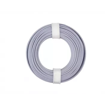 Donau Elektronik 175-019 LiY licnasta instalacijska žica 1 x 0,75 mm² siva 10 m
