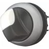 Eaton M22-WKV Rotary Selector Switch, Toggle, V-Position, Maintained, IP66, Black/Grey 216874