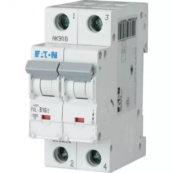 Eaton PXL-C16/2 zaštitni prekidač, 2-polni, 16 A, C-karakteristika, 6 kA 236289