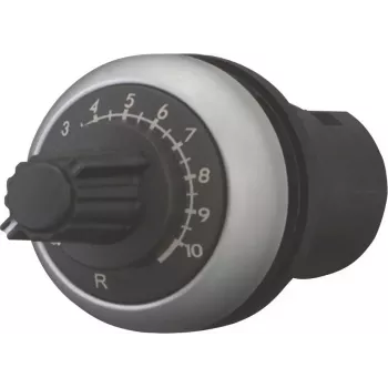 Eaton M22-R470K rotacijski potenciometar, 470 kΩ, 0,5 W, jednookretni, linearni, za ugradnju u ploču