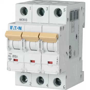 Eaton PXL-C13/3 13 A 3-polni zaštitni prekidač strujnog kruga (MCB) s C karakteristikom 6 kA 236424