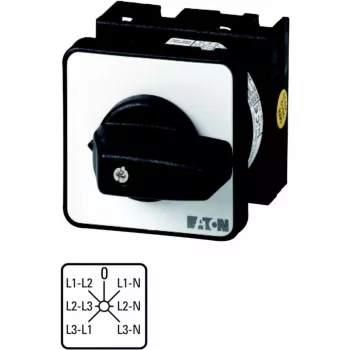 Eaton T0-3-8007/E 3-polni prekidač, UKLJ-ISKLJ, 20A, crno-sivi