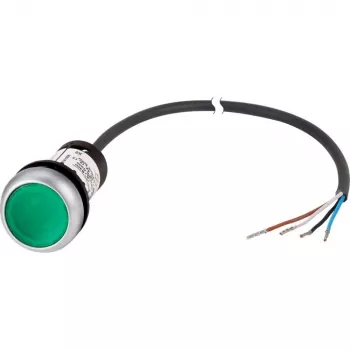 Eaton C22-DL-G-K10-24-P62 tipka plosnata, zelena 185586