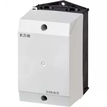 Eaton CI-K1H prazno kućište za montažu na tračnicu, 80 x 120 x 95 mm, svijetlosiva (RAL 7035)/crna (RAL 9005) 105853