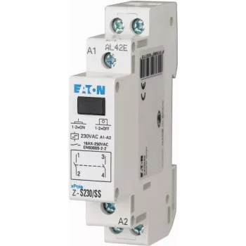 Eaton Z-S230/SS Modular Contactor 2NO 20A 230V AC White 265271