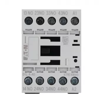 Eaton DILA-40 pomoćni kontaktor, 4 NO, 24 V AC zavojnica, 50 Hz 276316