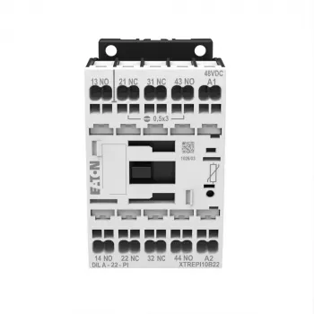 EATON DILA-22(24VDC)-PI pomoćni kontaktor, zavojnica 24 V DC, 2NO+2NC, push-in priključci 199218