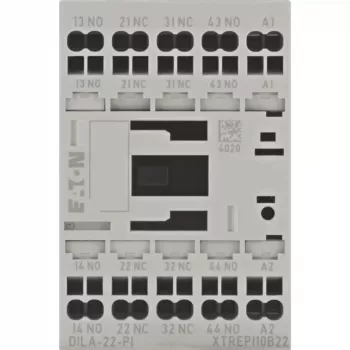 EATON DILA-22(24VDC)-PI pomoćni kontaktor, zavojnica 24 V DC, 2NO+2NC, push-in priključci 199218