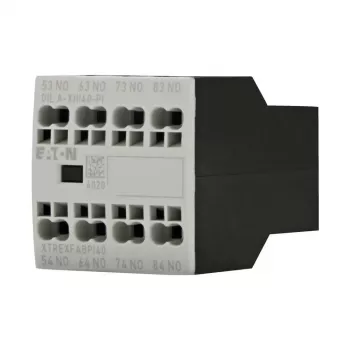 Eaton DILA-XHI40-PI pomoćni kontaktni blok, 4 NO, prednja montaža, push-in stezaljke 199317