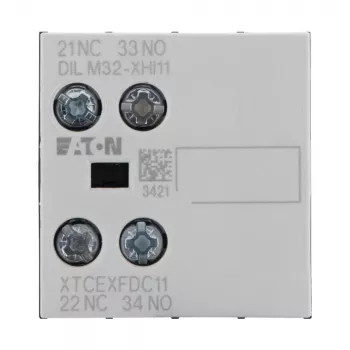 Eaton pomoćni kontaktni blok 1NO+1NC, 2-polni, prednja montaža, za DILM kontaktore DILM32-XHI11 277376