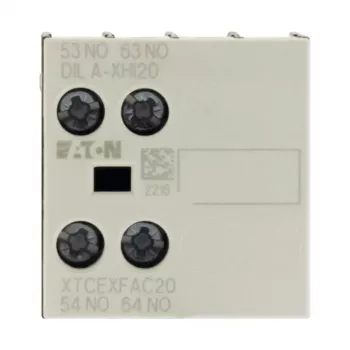 Eaton DILA-XHI20 pomoćni kontaktni blok, širina 45 mm, crno-bijela, -25 do 60 °C 276422