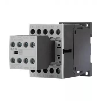 Eaton DILM9-32 kontaktor, 3-polni, 9 A, 230 V AC zavojnica, 1 NO pomoćni kontakt, IP20 276795