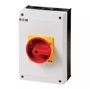 Eaton P3-63/I4/SVB/HI11 okretni prekidač, 3-polni, crveno-žuti 207348