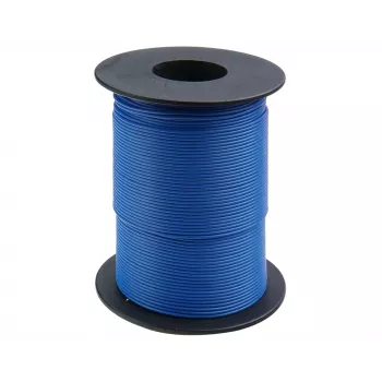 Donau Elektronik 119-12 licna 1 x 0,14 mm², plava, 100 m