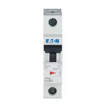 Eaton FAZ-S2/1 zaštitni prekidač 2-polni 1 A tip S 10 kA 278607