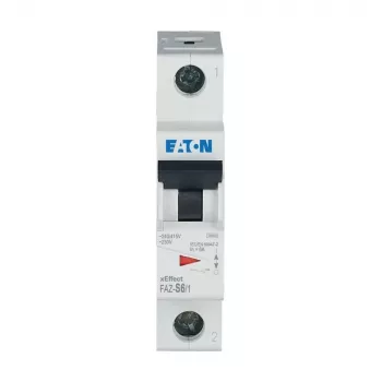 Eaton FAZ-S6/1 zaštitni prekidač, 1-polni, S6 278610