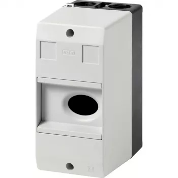 Eaton CI-PKZ01 nadžbukno kućište s integriranim prekidačem, 158 x 80 x 116,5 mm, sivo 281403