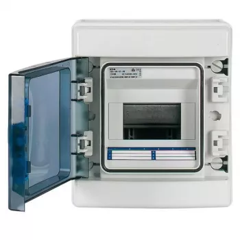 Eaton 174222 IKA-1/6-ST nadžbukni mali razvodnik, 1 red, 6 modulnih jedinica, bijeli