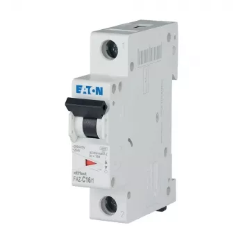 Eaton FAZ-C16/1 zaštitni prekidač strujnog kruga (MCB), 1-polni, 16 A, C karakteristika 278561