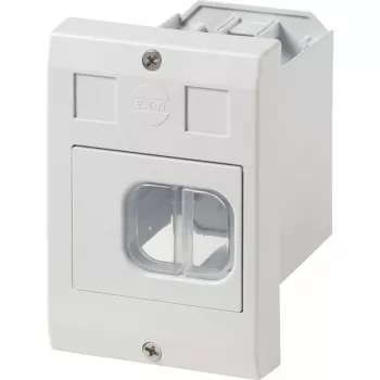 Eaton E-PKZ01-G prazno kućište s okretnim prekidačem i membranskim uvodnicama, sivo 281634