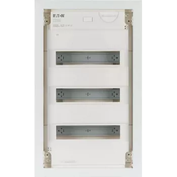 Eaton KLV-36UPP-F podžbukni razvodni ormar, 36 modulnih jedinica, 3 reda, prozirna zatamnjena vrata, bijeli 178802