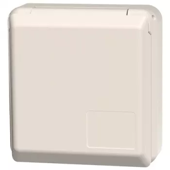 MENNEKES 4971 Schuko nadžbukna utičnica 16A 2P+E 230V IP44 siva
