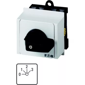 Eaton T0-2-8241/IVS prekidač razine, 1-polni, ožičen, crno-bijeli, IP30 057835