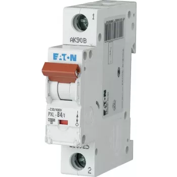 Eaton PXL-C4/1 zaštitni prekidač strujnog kruga (MCB), 1-polni, C4, 4 A, 230/400 V AC, 10 kA, DIN tračnica 236051