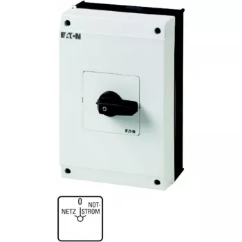 Eaton T5B-4-8902/I4 4-polna kamasta sklopka, 20 A, 690 V AC, crno-bijela 207237
