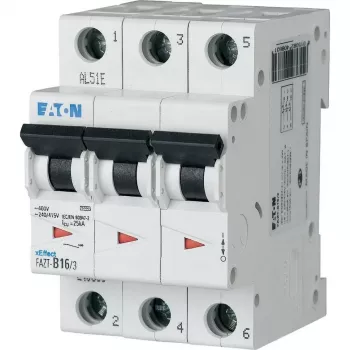 Eaton FAZT-C16/3 3-polni 16 A C-karakteristika prekidač za zaštitu strujnog kruga 240895