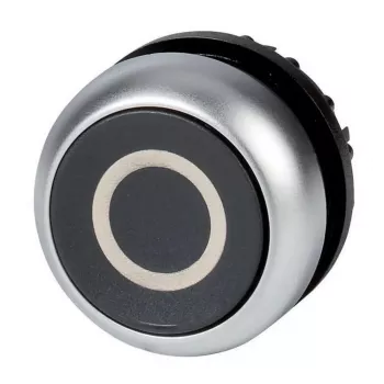 Eaton M22-D-S-X0 tipkalo-prekidač, crno-metalik 216609