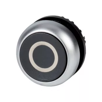Eaton M22-D-S-X0 tipkalo-prekidač, crno-metalik 216609