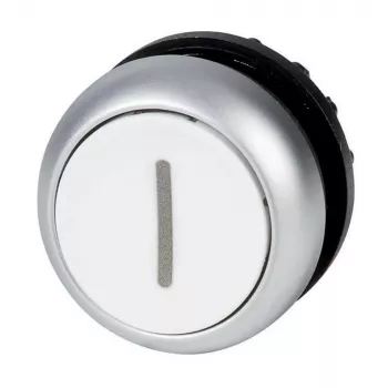 Eaton M22-DR-W-X1 ravni aktuator tipkala, bijeli, uglavni, prazan, okrugla leća, 22 mm, IP67 216634