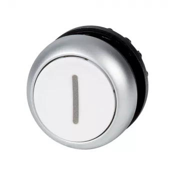 Eaton M22-DR-W-X1 ravni aktuator tipkala, bijeli, uglavni, prazan, okrugla leća, 22 mm, IP67 216634