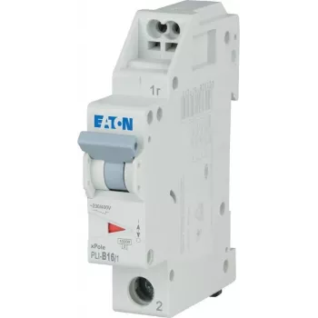 Eaton PLI-B16/1 minijaturni prekidač za zaštitu strujnog kruga, tip B, 16 A, 1-polni 101251