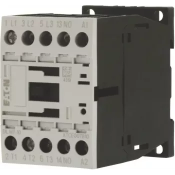 Eaton DILM7-10 3-polni kontaktor, 230V 50Hz / 240V 60Hz zavojnica, 1NO pomoćni kontakt, 3kW AC-3 400V 276550