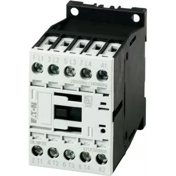 Eaton DILM7-01 kontaktor, 24 V DC, IP20, 45 x 68 mm, crno-bijeli 276600