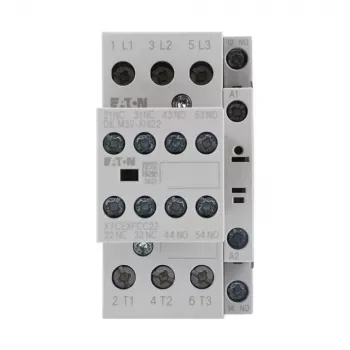 Eaton DILM25-32 3-Pole Power Contactor, 230 V AC Coil, 11 kW, 25 A, 3NO + 2NO/2NC Auxiliary 277228