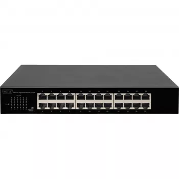 DIGITUS DN-80113-1 24-portni Gigabit switch, 19-inčna montaža u stalak, 48 Gbps, neupravljani