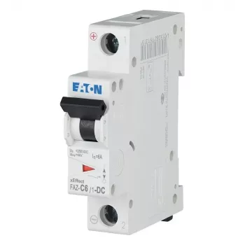 Eaton FAZ-C6/1-DC automatski osigurač, 1-polni, 6 A, tip C, DC, 279125