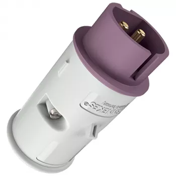 MENNEKES 629A industrijski utikač, 16A, 2P, 25V, IP44, žuti