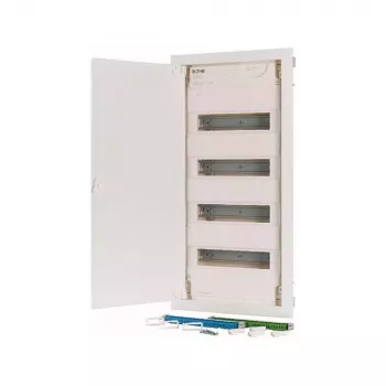 Eaton KLV-48HWP-F podžbukni razvodni ormar, 4 reda, 48 modula, bijela čelična vrata 178812
