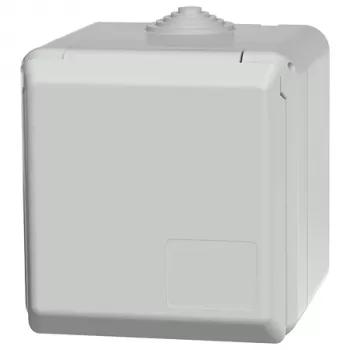 MENNEKES Cepex Wall-Mounted CEE Socket 16A 3-Pole 6h 230V IP44 Blue 4102
