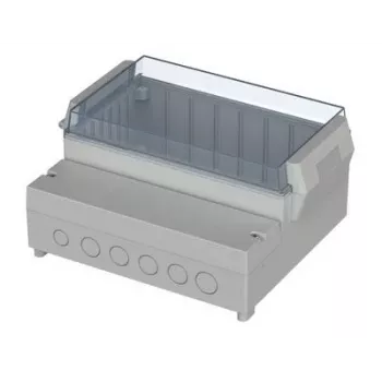Bopla RCP 2000 kućište regulatora, 213 x 185 x 104,5 mm, ABS/PC, svijetlosivo 41200309