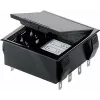 Bopla držač baterija za 4 AA (Mignon) ćelije s 9V blokom i lemljivim priključkom, 65 x 65 x 21,5 mm, crni 46600000