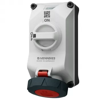 MENNEKES DUOi 32A 5P 6h 400V IP69 zidna utičnica 5614506G