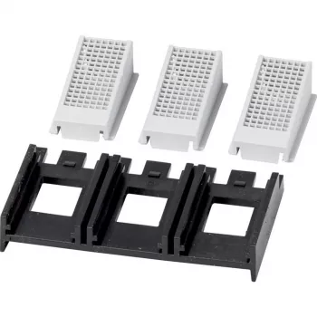 Eaton NZM1-XIPK zaštitni poklopac za prste IP2X za NZM1, PN1, N1, 3-polni, crno-sivi, 90 mm 266744
